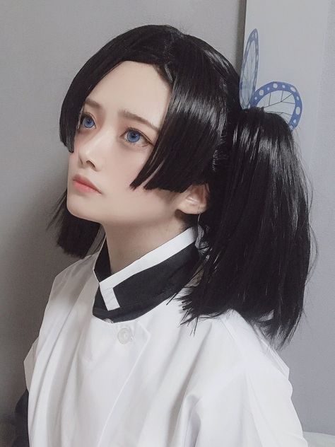 Aoi Cosplay, Demon Slayer Cosplays, Cosplay Demon Slayer, Kny Cosplay, Demon Slayer Cosplay, Aoi Kanzaki, Butterfly Family, Demon Slayer Stuff, Kawaii Cosplay