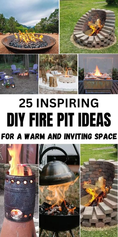 Create the perfect gathering spot in your backyard with a DIY fire pit! Our comprehensive guide will walk you through the process of building a beautiful and functional fire pit that will be the highlight of your outdoor space. 

Whether you prefer a rustic stone design, a sleek modern look, or something in between, we've got the tips and tricks to help you achieve your vision. Enjoy cozy evenings, roast marshmallows, and make lasting memories around your custom fire pit. 

Ready to get started? Click to see more and follow us for more DIY inspiration and outdoor project ideas! 🌟🏞️ 

#DIYProjects #FirePit #OutdoorLiving #BackyardIdeas Diy Fire Pits Outdoor, Brick Fire Pit Ideas Backyard, Backyard Fire Pit Designs, Diy Fire Pit Ideas Cheap Simple, Diy Firepits Backyard Ideas, Fire Pits Backyard Ideas, Firepits Backyard Diy, Yard Fire Pit Ideas, Diy Firepit Ideas