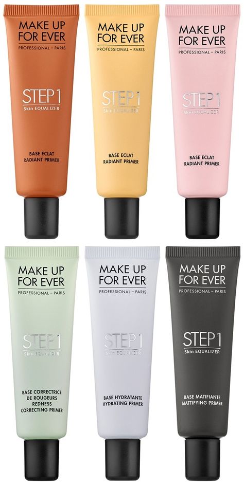 Make Up For Ever Launches Step 1 Skin Equalizer for Spring 2015 Make Up Factory, Camouflage Makeup, 2015 Makeup, Braut Make-up, A Muse, Makeup Obsession, Mac Makeup, Make Up For Ever, Makeup Primer