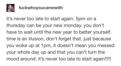 Restarting My Life, Restart Life, Restart Your Life, Get My Life Together, Start Again, Monday Night, Life Advice, Life Motivation, Self Improvement Tips