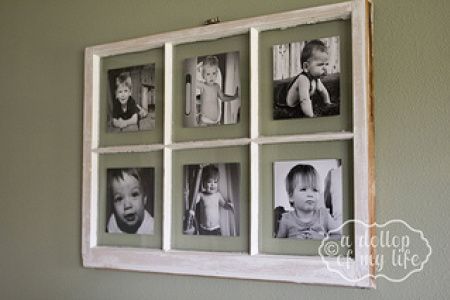 Picture Frame out of old window Window Pane Pictures, Window Pane Picture Frame, Window Picture Frame, Bestie Wedding, Window Frame Picture, Old Window Projects, Old Window Frames, Window Picture, Antique Window