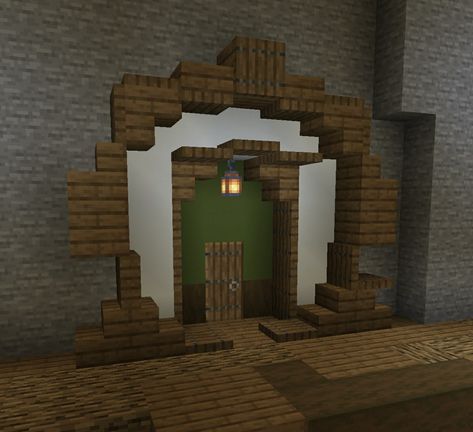 Hobbit Hole House Minecraft, Minecraft Basement Entrance, Minecraft Circles, Hobbit Door, Basement Entrance, Hobbit Hole, Minecraft House, Minecraft Projects, Dream House Exterior