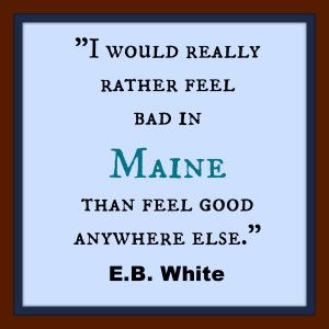 I would rather feel bad in Maine than good anywhere else. - E.B. White, who was from.Maine. Maine Scenery, Maine Christmas, Maine Aesthetic, Storm Photos, Travel Maine, Moving To Maine, Maine Winter, Maine Summer, E B White