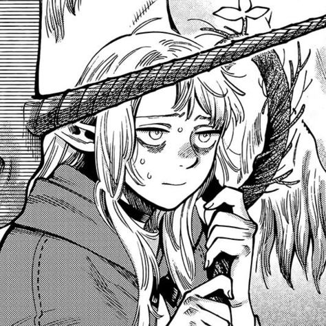 dungeon meshi marcille icons Dungeon Meshi, The Day, Blonde, Anime