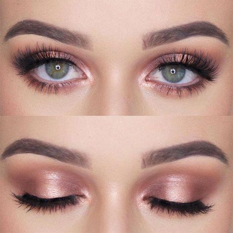 Here is some advice on eye makeup styles for you to try. Every girl loves to play around with makeup. Let us experiment together! #makeuptips Machiaj Smokey Eyes, Romantic Eye Makeup, Make Up Designs, Wedding Hairstyles And Makeup, Makeup Tip, Wedding Makeup Tips, Pink Eye Makeup, Eye Makeup Styles, House Of Lashes