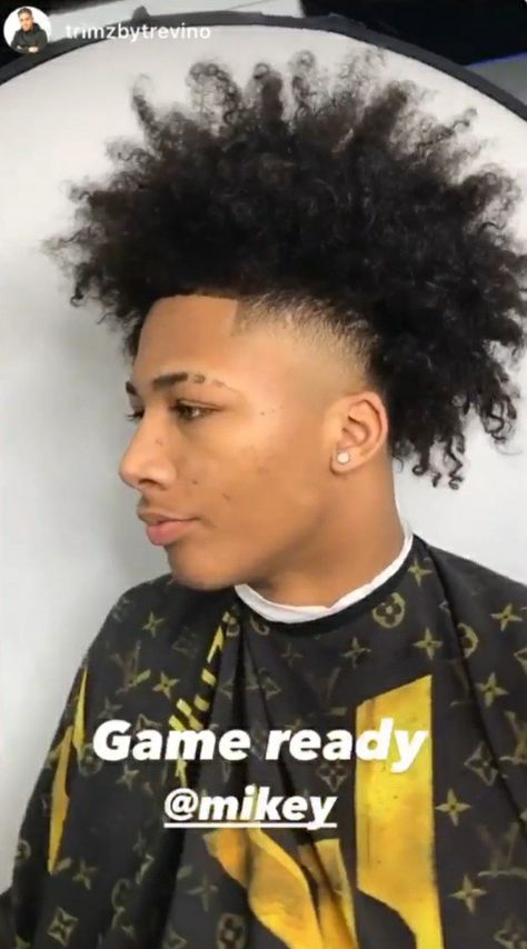 Mikey Haircut, Mikey Williams Haircut, Hair Clipper Sizes, Black Boy Hairstyles, Taper Fade Curly Hair, Hair Twists Black, Taper Fade Haircut, Haircut Designs, Mens Braids Hairstyles