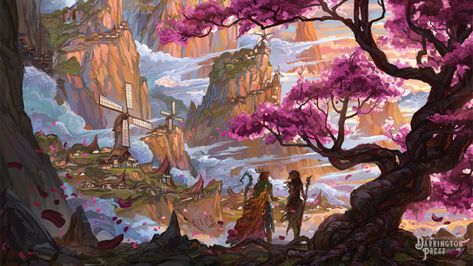 Science Fiction Artwork, Scale Art, Slide Background, Space Fantasy, Vox Machina, Fantasy Setting, Nature Themed, Critical Role, Gorgeous Art