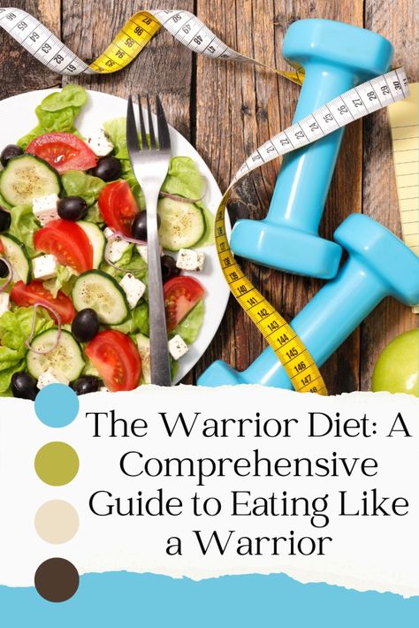 The Warrior Diet: A Comprehensive Guide to Eating Like a Warrior - LavandaMichelle Warrior Diet Meal Plan, Warrior Babe, Fitness Gift Guide, Fitness Gift, Health And Vitality, Different Diets, Tips For Success, Nutrient Dense Food, Diet Foods