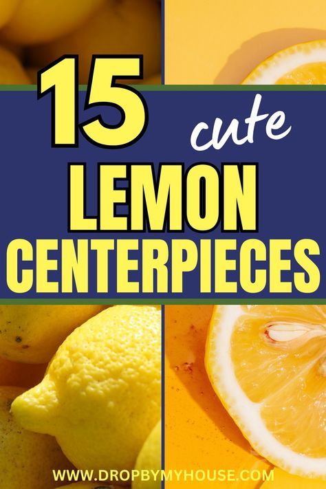 Look through the best lemon centerpieces in this guide. These are the best lemon centerpiece designs for those who want something special, refreshing, and unique. Decor With Lemons Ideas, Tablescape With Lemons, Lemons In Vases With Flowers, Amalfi Coast Theme Party Centerpiece, Lemon Centerpiece Ideas Simple, Lemon Tablescape Summer, Decorating With Lemons Ideas, Flower Arrangements With Lemons, Lemon Themed Centerpieces