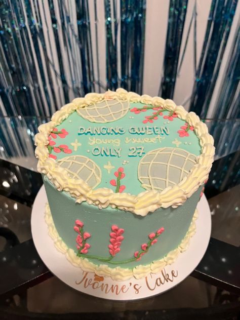 Mamma Mia 20th Birthday Cake, How Old Are You Im 20 Mamma Mia Cake, How Old Are You Im 20 Mamma Mia, Mamma Mia Cake 17, Mama Mia Cake, Mamma Mia Cake, Mamma Mia Birthday Party, Dancing Queen Cake, 17th Birthday Party Ideas