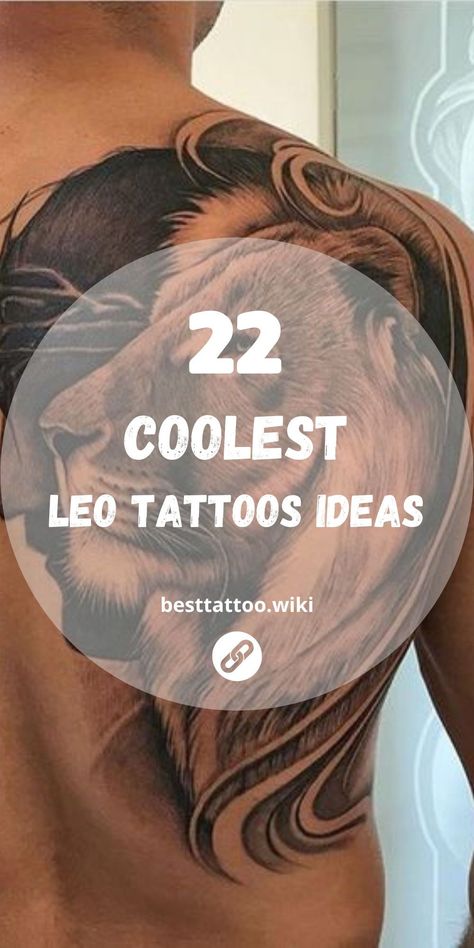 Celebrate your astrological identity with our Stunning Leo Tattoo Designs for 2024. Our collection features a variety of inspirational ideas for both men and women, showcasing the beauty and power of the lion symbol. Whether you prefer intricate designs or simple, minimalist tattoos, our curated selection offers something for every Leo enthusiast. Leo Tattoo For Couples, Leo Symbol Tattoo Zodiac, Leo Tattoos For Men, Men’s Lion Tattoo, Leo Tattoo Ideas Men, Lion Tattoo For Man, Lion Leo Tattoo For Women, Leo Tattoo Men, Tattoo Ideas For Men Lion