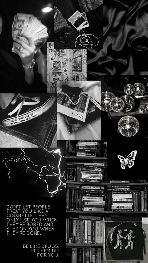 Black Core Aesthetic Wallpaper, Dark Romance Wallpapers Aesthetic, Baddie Black Wallpaper, Black College Aesthetic, Badass Aesthetic Wallpaper, Mafia Wallpaper Aesthetic, Collage Wallpaper Black, Black Aesthetic Wallpaper Lockscreen, Dark Wallpapers Aesthetic Vintage