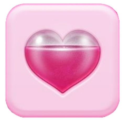 App Icons Y2k, Pink Webcore, Pink Phone Icon, Kawaii App Icons, Heart Widget, Heart App Icon, Messages Icon, Pink App Icon, Heart App