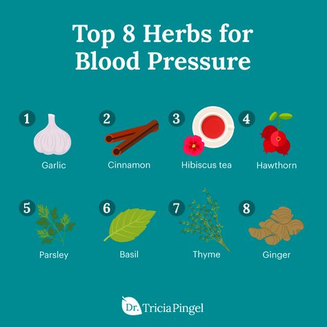 Living a healthy lifestyle, including prioritizing proper nutrition and stress relief can help you avoid a wide array of health problems. But life and genetics also play a role in both your short- and long-term health. If you find that, despite all your best efforts, you're battling blood pressure issues, check out this list of herbs for high blood pressure, which can be used in your favorite dishes or herbal teas. Learn more at drpingel.com! Herbs For High Blood Pressure, Herbs For Blood Pressure, Blood Pressure Lowering Foods, High Blood Pressure Diet Meals, List Of Herbs, High Blood Pressure Recipes, Cinnamon Basil, High Blood Pressure Diet, High Blood Pressure Remedies