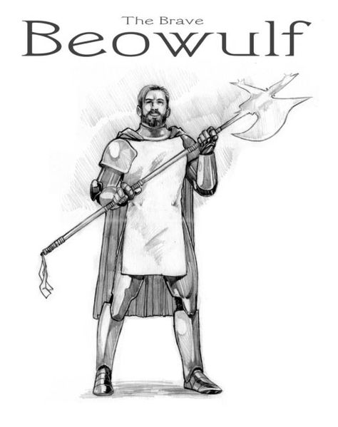 . Beowulf Drawing, Beowulf Art, Beowulf Movie, Printable Colouring Pages, Printable Colouring, British Literature, Drawing Clipart, Mystery Of History, Teaching History