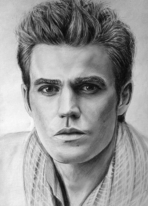 Stefan Salvatore Salvatore Sister, Stefan Vampire, Vampire Drawings, Pencil Drawing Images, Vampire Diaries Poster, Vampire Diaries Stefan, Vampire Diaries Quotes, Vampire Diaries Wallpaper, Vampire Diaries Damon