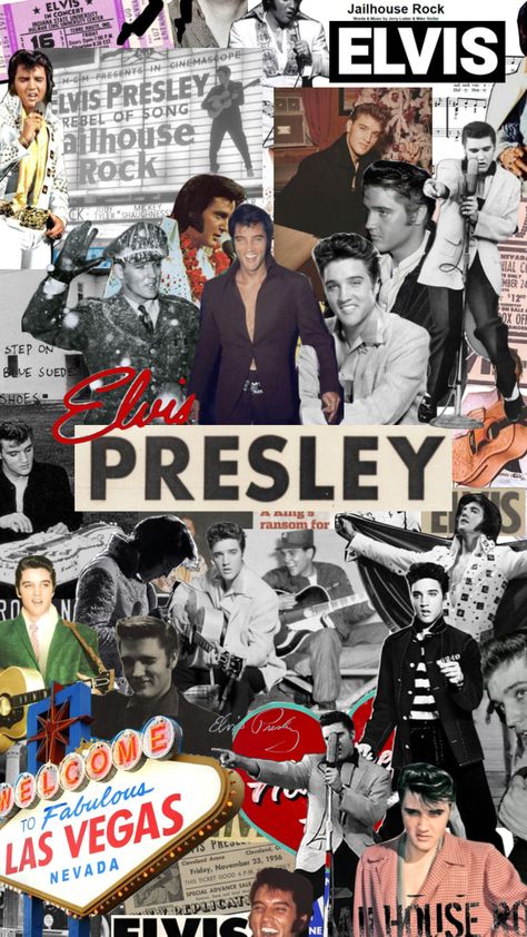 Elvis Presley Instagram Captions, Elvis Presley Collage Wallpaper, Elvis Iphone Wallpaper, Elvis Lockscreen, Elvis Presley Collage, Wolfman Jack, Elvis Presley Posters, Elvis Presley Wallpaper, Elvis Wallpaper