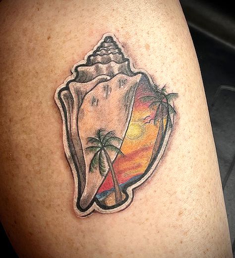 Key West Tattoo, Tattoo Key, West Tattoo, Hand Tatto, Tree Tattoos, Key Tattoos, About Rose, Palm Tree Tattoo, Horror Music