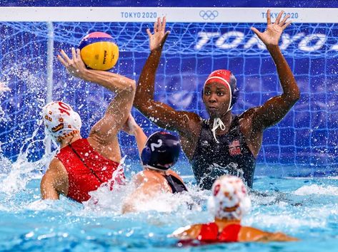 U.S. Women's Water Polo Wins Olympic Gold, Aided By A Powerhouse Goalie : Live Updates: The Tokyo Olympics : NPR Canada Vs Usa, Polo Outfits, Women's Water Polo, Water Polo Team, Polo Outfit, Olympic Gold Medals, Tokyo Olympics, Water Polo, Summer Olympics