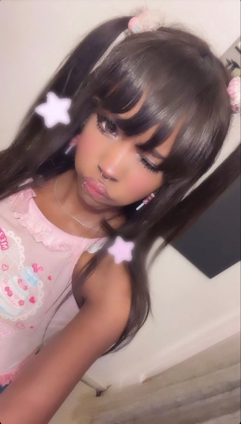 Harajuku Hairstyle, Kawaii Makeup Tutorial, Gyaru Hair, Makup Looks, Gyaru Makeup, Doll Eye Makeup, Kawaii Makeup, Kpop Hair, Kawaii Hairstyles