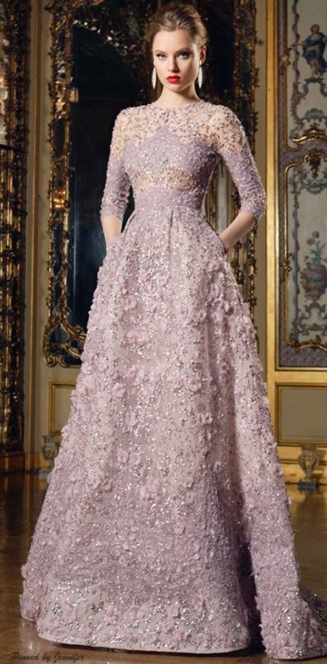 สงา่งาม فستان سهرة, Couture Gowns, Gorgeous Gowns, Marchesa, Elie Saab, Beautiful Gowns, Couture Dresses, Fancy Dresses, Purple Dress