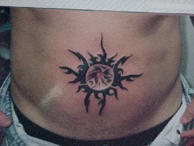 Tattoo Navel, Sunburst Tattoo, Belly Button Tattoos, Belly Button Tattoo, Button Tattoo, Moon Sun Tattoo, Moon Tattoos, Leo Tattoos, More Tattoo