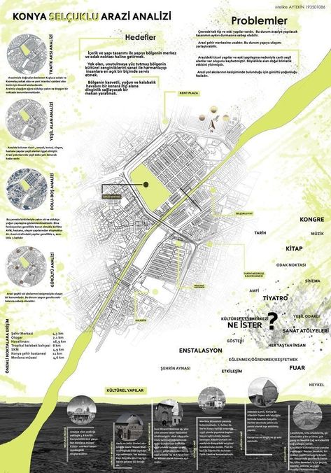 Landscape Diagram, Site Analysis Architecture, Architecture Design Presentation, Presentation Board Design, Urban Design Diagram, Urban Design Graphics, Architecture Mapping, Urban Design Architecture, Architecture Presentation Board