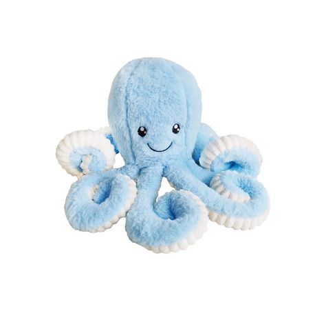 illuOKey Octopus Plush Doll, Octopus Stuffed Animals Play Toys for Kids Girls Boys Adults Birthday Xmas Gift, 16 inches (Blue Color) in 2022 | Octopus stuffed animal, Plush dolls, Octopus plush Stuffed Octopus, Octopus Stuffed Animal, Octopus Plush, Plush Fabric, Play Toys, Toy Box, Toys For Kids, Animal Birthday, Toy Boxes