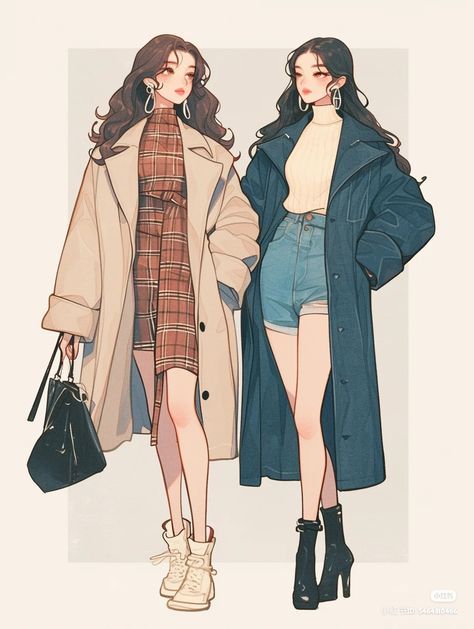 1990s Fashion Trends 90s Style, Drawing Gown, Sketching Ideas Easy, Drawing Semi Realistic, Ootd Illustration, Semi Realistic Art, Drawing Sketch Ideas, Wip Aesthetic, Design Drawing Ideas