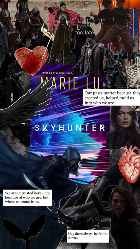 #skyhunter #marielu #booktok #bookish #bookshuffles #books #reading Sky Hunter Marie Lu Fanart, Skyhunter Marie Lu, Skyhunter Marie Lu Fanart, Fandom Backgrounds, Marie Lu Books, Kindle Wallpaper, Beach House Colors, Marie Lu, Night Book