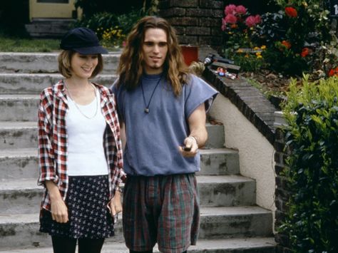 Saved By The Bell - 90s 90s Fashion Grunge 1990s, 90s Movies Fashion, Benny And Joon, 90s Fashion Grunge Outfits, 90s Fashion Icons, 90s Fashion Outfits Hip Hop, Bridget Fonda, Grunge Flannel, Fashion Guys