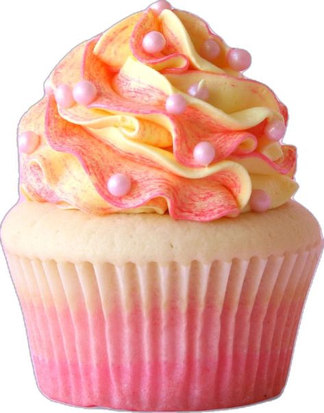 Champagne Cupcake Recipes, Nursing Cake, Champagne Cupcakes, Yummy Cupcakes, Cute Desserts, Savoury Cake, Food Cakes, Pink And Yellow, Rose Water