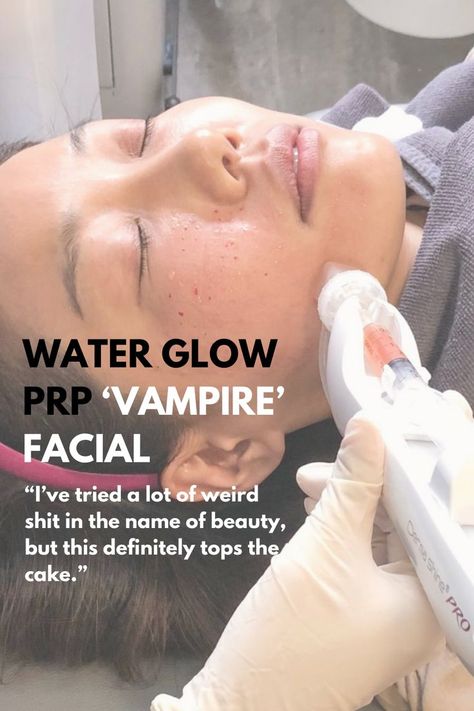 PRP ‘Vampire’ Facial is a fast growing ‘Hollywood’ facial trend. In Korea, various PRP facials have been readily available for years even before it became popular as the ‘Vampire Facial.’ And now, Korean dermatologists offer more advanced and accurate PRP treatments with longer lasting benefits than ever. Prp Facial, Vampire Facial, Korean Beauty Secrets, Med Spa, Fast Growing, K Beauty, Korean Skincare, The Vampire, Beauty Secrets