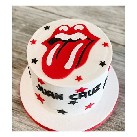 Rock N Roll Cake Ideas, Rock And Roll Themed Cake, Rock N Roll Smash Cake, Rock N Roll Cake, Rock And Roll Cake, Stone Cake, Rock N Roll Party, 2 Birthday Cake, Baby Boy First Birthday