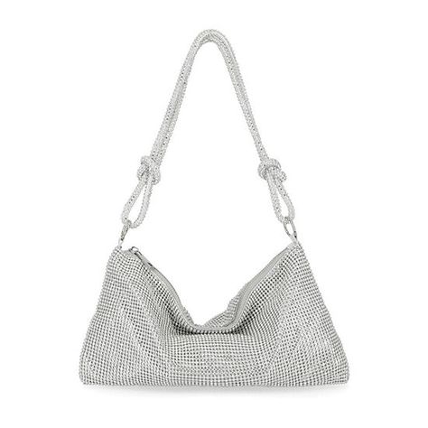 Gunne Sax by Jessica McClintock Embellished Evening Bag, Color: Silver - JCPenney Silver Clutch Purse, Sparkly Purse, Silver Clutch Bag, Sparkly Bag, Cult Gaia Bag, Beaded Clutch Purse, Silver Clutch, Evening Handbag, Ladies Clutch