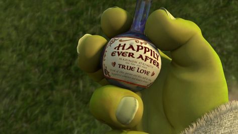 Love Potion, Shrek, Happily Ever After, Ever After, True Love, Film, Tattoos, Memes, Beauty