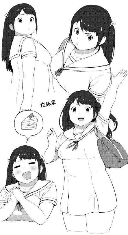 Plump Character Design, Chubby Anime Character, Chubby Drawing, Fat Anime Characters, Manga References, Reference Ideas, Anime Reference, Art Resources, Arte Sketchbook