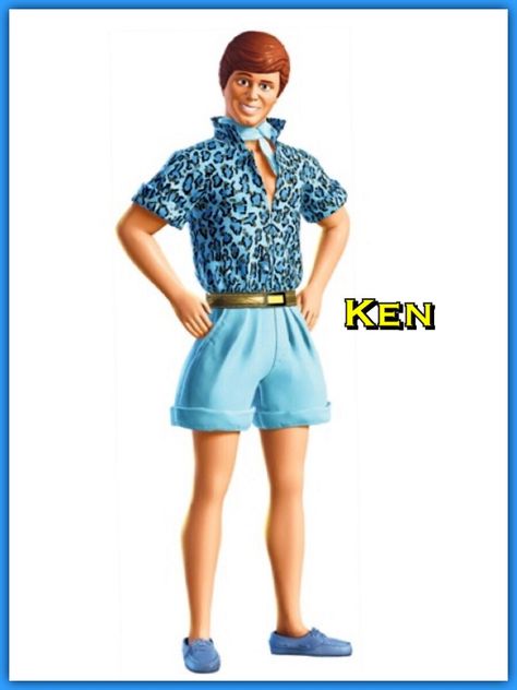 KEN  a smooth-talking doll who falls in love with Barbie. He is based on the real Ken doll by Mattel. Ken Photoshoot, Student Cartoon, Ken Carson, Toy Story Characters, Barbie Cartoon, Toy Story 3, Barbie Toys, Barbie Life, Toy Story Party