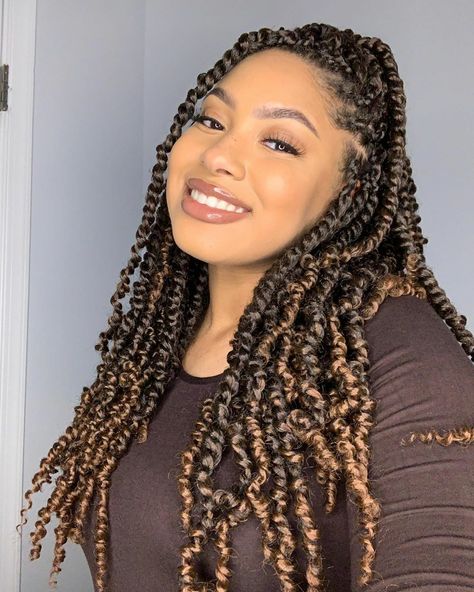 Braid Beauty, Vacation Hair, Crochet Styles, Passion Twists, Braids Ideas, African Hair Braiding Styles, Braid Hairstyle, Cute Box Braids Hairstyles, Twist Braid Hairstyles