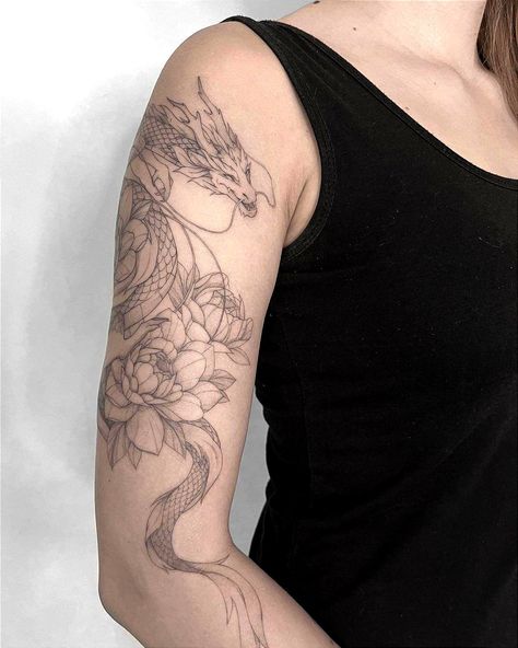 Crane Tattoos For Women, Crane With Flowers Tattoo, Crane Flower Tattoo, Crane And Flower Tattoo, Fine Line Crane Tattoo, Two Cranes Tattoo, Crane Sleeve Tattoo, Crane Arm Tattoo, Crane Tattoo Arm