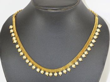 Buy White beads necklace Online Beads Jewelry Indian, Black Beads Jewellery, Beads Jewelry Indian Gold, Beads Jewellery Designs, White Beads Necklace, Diamond Jewelry Set, White Beaded Necklaces, Gold Necklace Indian, Handmade Gold Jewellery