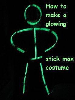 Stick Man Halloween Costume, Kids Talent Show Ideas, Talent Show Ideas, Stick Man Costume, Show Ideas, Kids Talent, Glow Stick Party, Christmas Program, Glow Stick