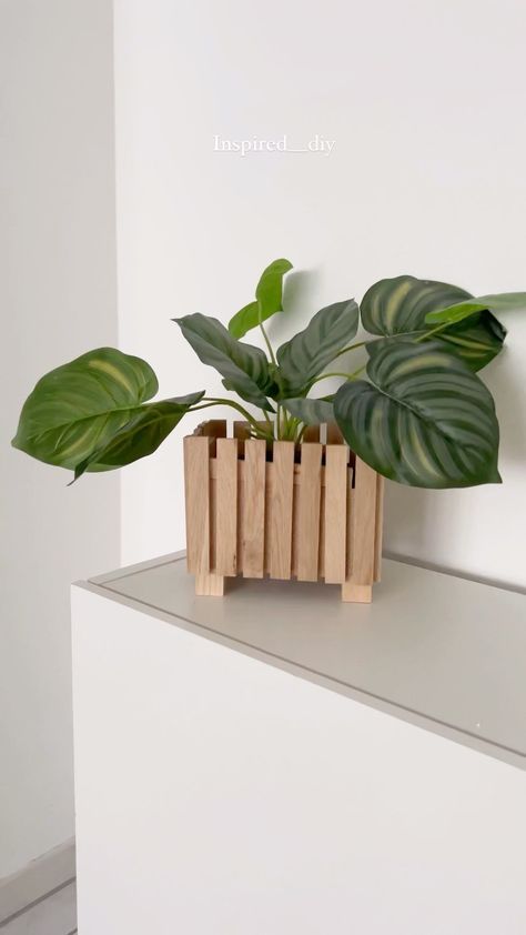 Have A Nice Week, Have A Nice Evening, Wooden Planter Boxes, Plant Pot Holders, Scrap Wood Projects, Mushroom Design, Pot Designs, Wooden Planters, Yes Or No