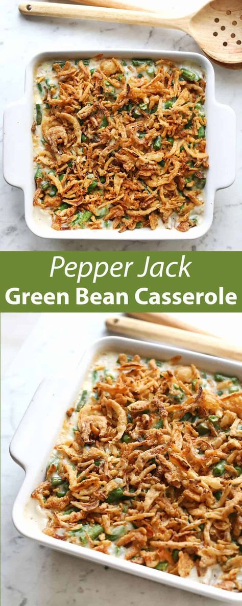 Green Bean Casserole From Scratch, Cheesy Green Beans, Cheesy Green Bean Casserole, Mushroom Cream Sauce, Green Bean Casserole Easy, Easy Green Beans, Greenbean Casserole Recipe, Thanksgiving Recipe, French Fried Onions