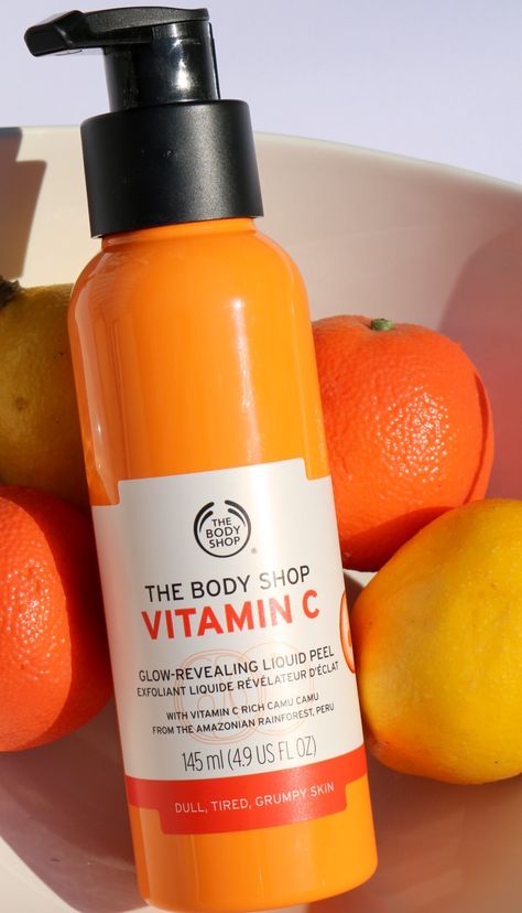 The Body Shop Vitamin C, Body Shop Vitamin C, Best Body Shop Products, Body Shop Vitamin E, Pinterest Shop, Makeup Tools Products, Girl Cave, Body Shop At Home, Vitamin C Benefits