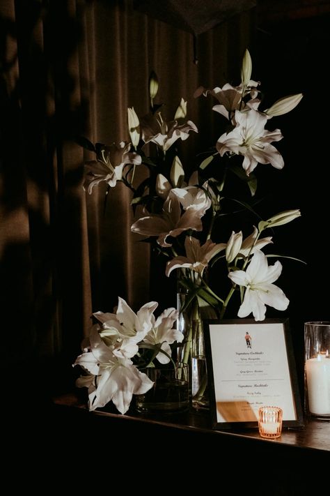 Lilies Wedding, Aesthetic New York City, Vogue Weddings, The Bowery Hotel, Bowery Hotel, Western Themed Wedding, Calla Lily Wedding, New York City Wedding, Denim And Diamonds