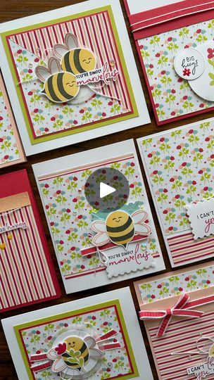 86 reactions · 15 shares | In this mornings live I shared how to create these 8 cards from one piece of pattern paper! The best part is that this template can be used over and over with different patterned paper and bundles for a completely different look! Comment honeybee for the video link. . . #onesheetwonder #cardmakingreels #cardmaking #cardmakingideas #stashbusting #canadiancardmaker #stampinupdemocanada #canadianstampinupdemonstrator #sherwoodparkstamper #stampedtreasures | Sherry’s Stamped Treasures | Alan Gogoll · Honeybee Hill Morning Live, One Sheet Wonder, Bee Mine, Su Cards, Card Maker, Patterned Paper, Pattern Paper, Card Ideas, Stampin Up