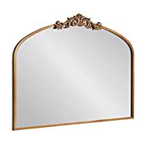 Check this out! Vintage Gold Mirror, Traditional Home Decor, Gold Mirror Wall, Arched Mirror, Arch Mirror, Mirror Shapes, Beautiful Mirrors, Traditional Home, Oval Mirror