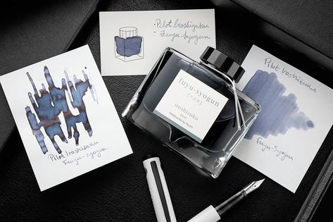 Goulet Pens Blog Reviews - The Goulet Pen Company Iroshizuku Ink, Goulet Pens Company, Fountain Pen Nibs, Goulet Pens, Pen Storage, Pen Accessories, Pen Shop, Natural Landscapes, Metal Pen