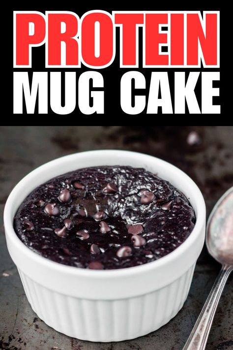 Craving something sweet but don't want to mess up the kitchen? Try this 3-ingredient protein mug cake! Made with just protein powder, cocoa, and a banana, it's the perfect guilt-free treat that you can whip up in minutes. It's fluffy, chocolaty, and packed with protein – ideal for a quick snack or post-workout dessert. Mix, microwave, and enjoy your little cake of goodness. Who knew indulgence could be this easy and healthy? Dig in and enjoy every guilt-free bite! Mug Cake With Protein Powder, Healthy Desserts With Cocoa Powder, Mug Cake Protein Powder, Protien Mug Cakes, Protein Powder Cake Mug, Protein Brownie In A Mug, Protein Mug Cake Chocolate, Banana Protein Mug Cake, Chocolate Protein Powder Mug Cake